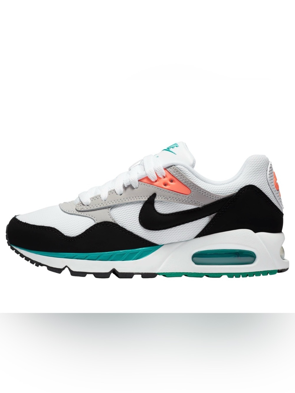 Nike Air Max Women’s Correlate White Black New Green Mango Size 7.5 511417-136